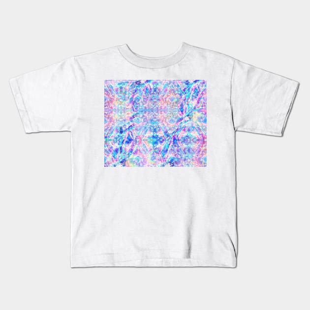 Holographic Texture Kids T-Shirt by saradaboru